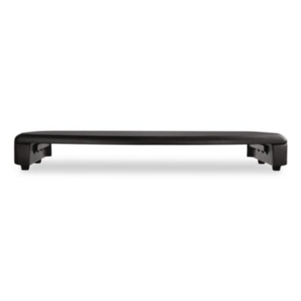 Crt/Lcd Stand With Keyboard Storage, 23" X 13.25" X 3", Black, Supports 80 Lbs
