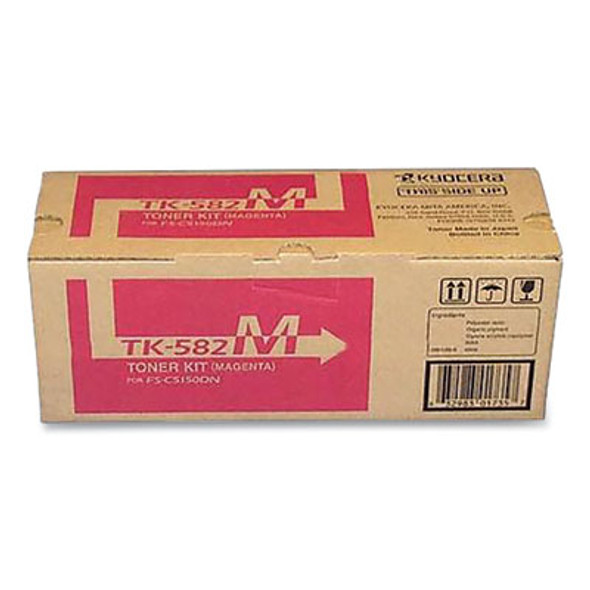 Tk582m High-Yield Toner, 2,800 Page-Yield, Magenta