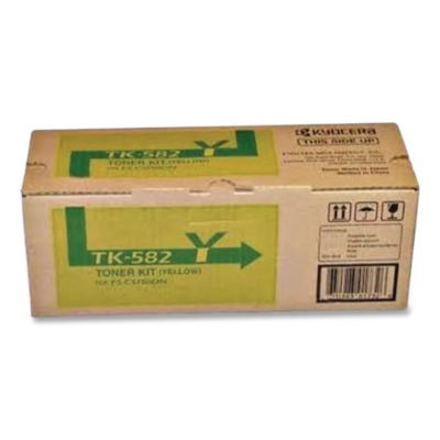 Tk582y High-Yield Toner, 2,800 Page-Yield, Yellow