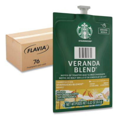 Starbucks Veranda Blend Coffee Freshpack, 76/Carton