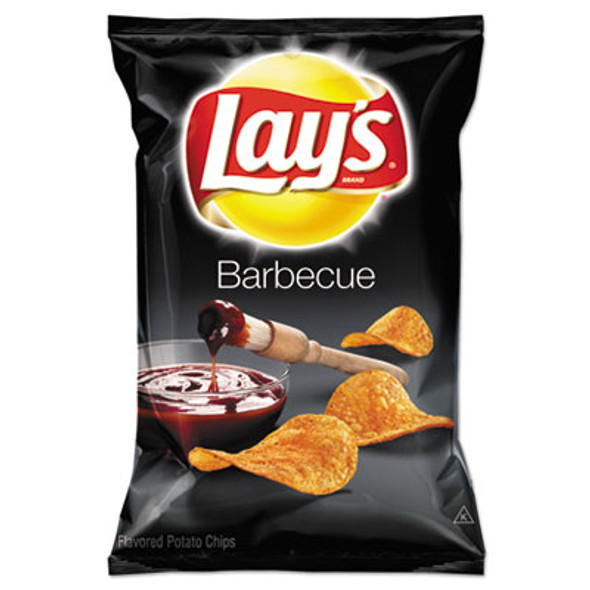 Bbq Potato Chips, 1.5 Oz Bag, 64/Carton