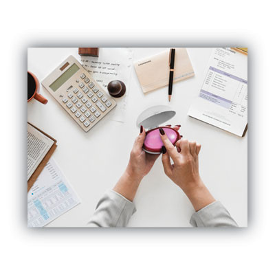 Ergo-Style Fingertip Moistener, 1.5 Oz, White