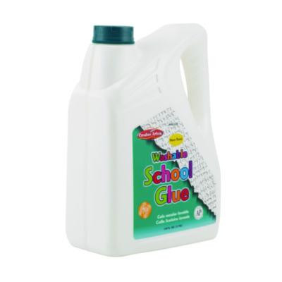 School Glue, 1 Gal Bottle, Dries Clear