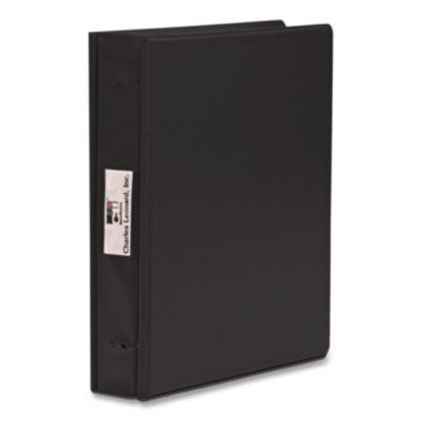 Varicap Expandable Binder, 2 Posts, 6" Capacity, 11 X 8.5, Black