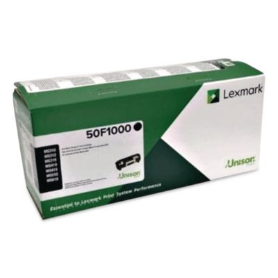 50f1000 Return Program Toner, 1,500 Page-Yield, Black