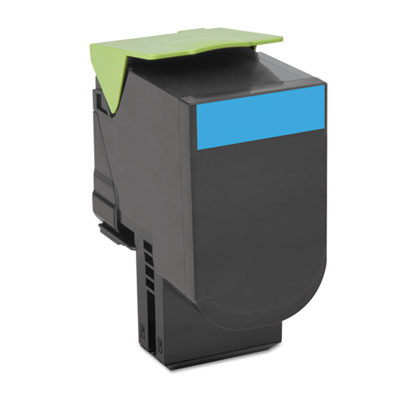 70c1Hc0 Return Program High-Yield Toner, 3,000 Page-Yield, Cyan