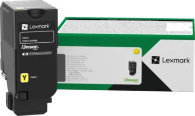 71C1Hy0 Return Program Toner Cartridge, 10,500 Page-Yield, Yellow