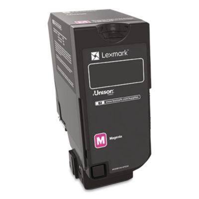 74c00Mg Return Program Toner, 3,000 Page-Yield, Magenta