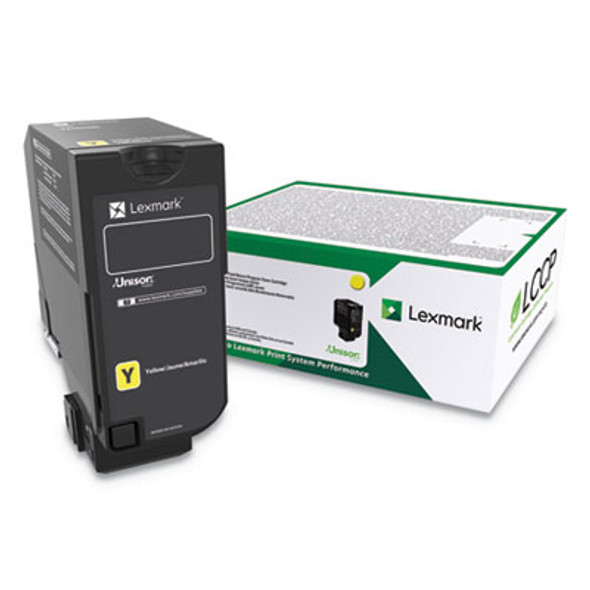 74c0Hyg High-Yield Toner, 12,000 Page-Yield, Yellow