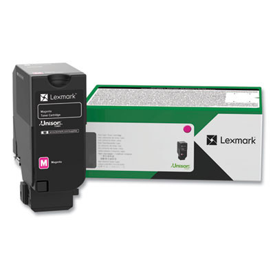 74C0Smg Return Program Toner, 7000 Page-Yield, Magenta