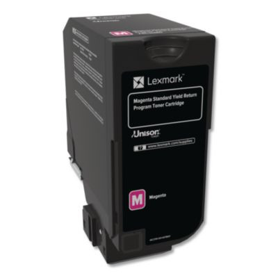 74c1Sm0 Return Program Unison Toner, 7,000 Page-Yield, Magenta