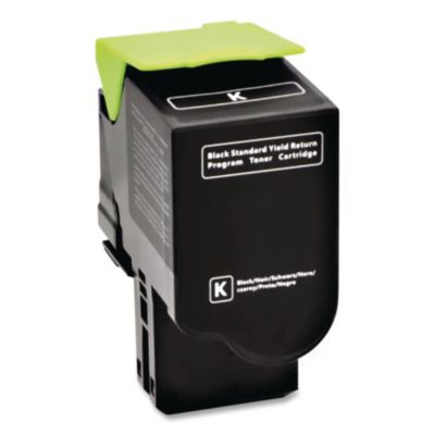 78c10k0 Return Program Toner, 2,000 Page-Yield, Black