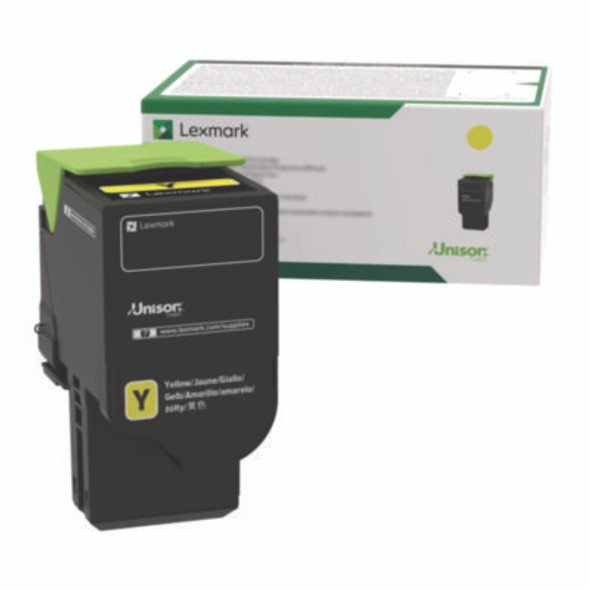 78C1Xy0 Return Program Extra High-Yield Toner, 5,000 Page-Yield, Yellow
