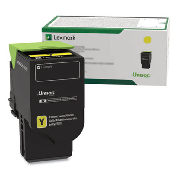 78C1Xy0 Return Program Extra High-Yield Toner, 5,000 Page-Yield, Yellow