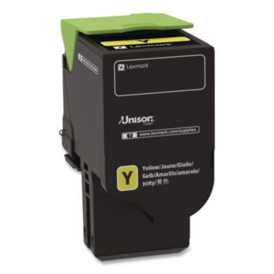 78C1Xy0 Return Program Extra High-Yield Toner, 5,000 Page-Yield, Yellow