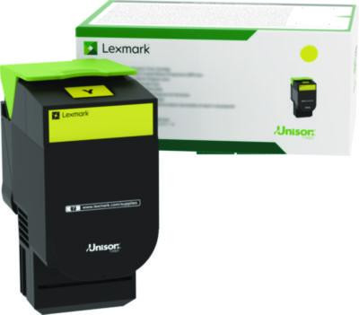 80C00Yg Toner, 1,000 Page-Yield, Yellow