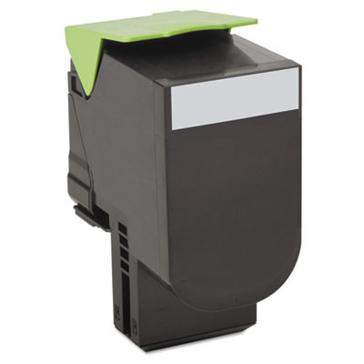 80c10k0 Return Program Toner, 1,000 Page-Yield, Black