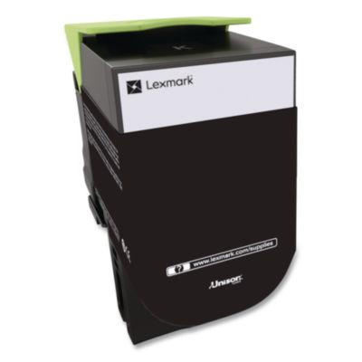 80c1Hk0 Return Program High-Yield Toner, 4,000 Page-Yield, Black