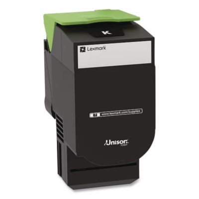 80c1Sk0 Return Program Toner, 2,500 Page-Yield, Black