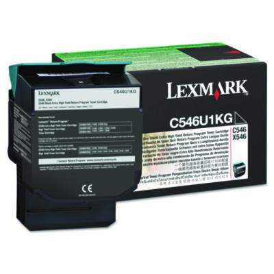 C546u1Kg Return Program Extra High-Yield Toner, 8,000 Page-Yield, Black