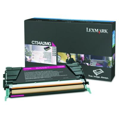 C734a2Mg Toner, 6,000 Page-Yield, Magenta