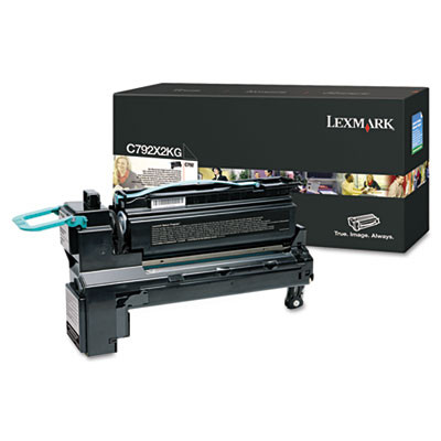 C792x2Kg Extra High-Yield Toner, 20,000 Page-Yield, Black