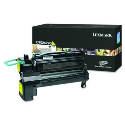 C792x2Yg Extra High-Yield Toner, 20,000 Page-Yield, Yellow