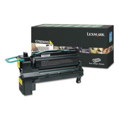 C792x4Yg Return Program Extra High-Yield Toner, 17,000 Page-Yield, Yellow