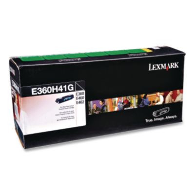 E360h41g Return Program High-Yield Toner, 9,000 Page-Yield, Black