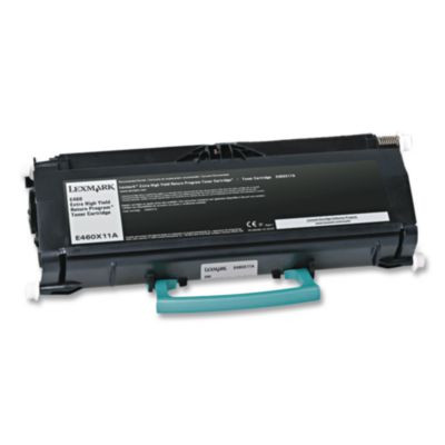 E460x11a Return Program Extra High-Yield Toner, 15,000 Page-Yield, Black