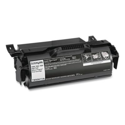 T650h11a Return Program High-Yield Toner, 25,000 Page-Yield, Black