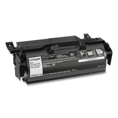 T654x11a Return Program Extra High-Yield Toner, 36,000 Page-Yield, Black