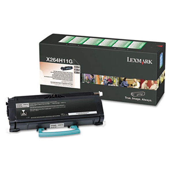 X264h11g Return Program High-Yield Toner, 9,000 Page-Yield, Black