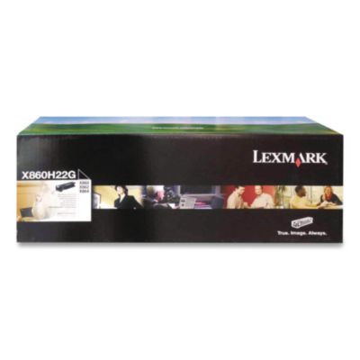X860h22g Photoconductor Unit, 48,000 Page-Yield, Black