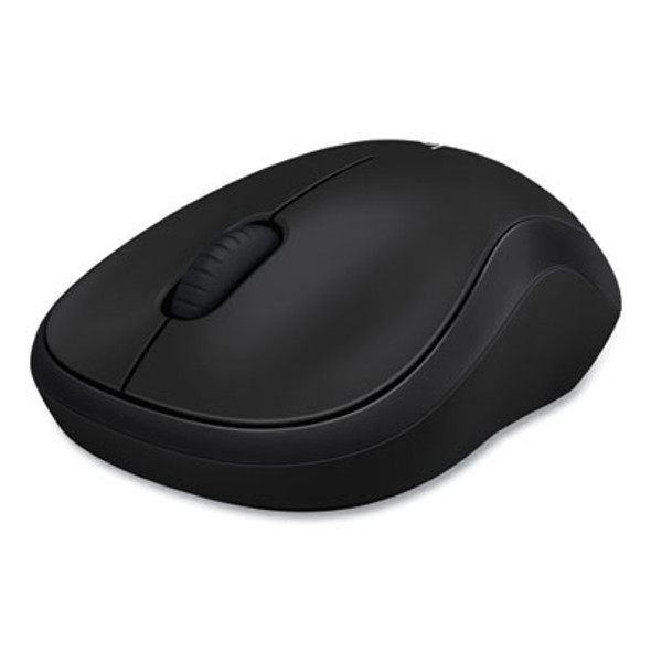 M185 Wireless Mouse, 2.4 Ghz Frequency/30 Ft Wireless Range, Left/Right Hand Use, Black