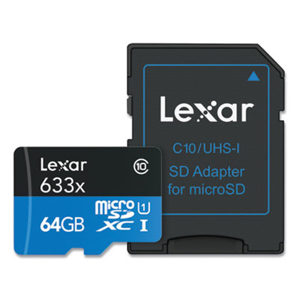 Microsdxc Memory Card, Uhs-I U1 Class 10, 64 Gb