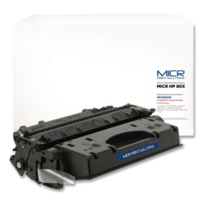 Compatible Cf280X(M) (80Xm) High-Yield Micr Toner, 6,900 Page-Yield, Black