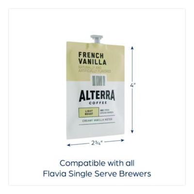 Coffee Freshpack Pods, French Vanilla, Medium Roast, 0.23 Oz, 100/Carton