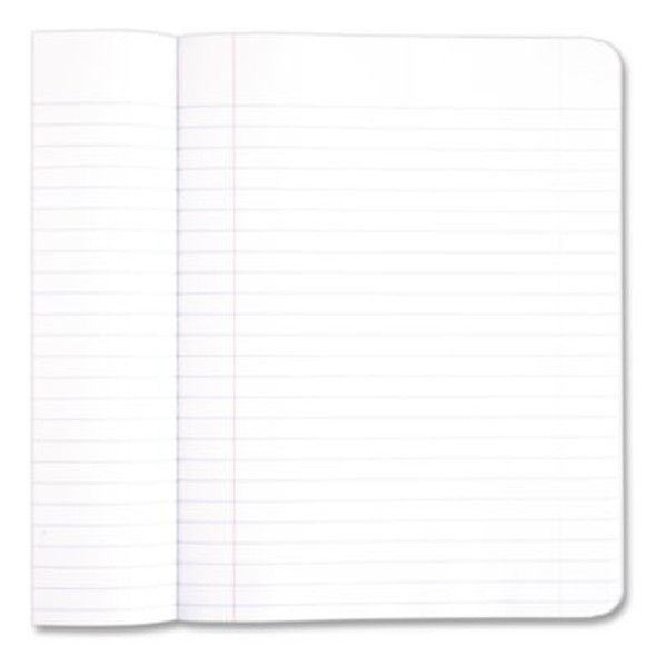 Composition Book, Wide/Legal Rule, Black Cover, (100) 9.75 x 7.5 Sheets