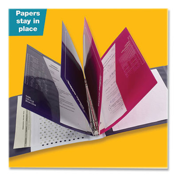 Trapper Keeper 3-Ring Pocket Binder, 1" Capacity, 11.25 x 12.19, Animal