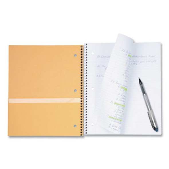 Wirebound Notebook, 3-Subject, Wide/Legal Rule, Randomly Assorted Cover Color, (150) 10.5 x 8 Sheets