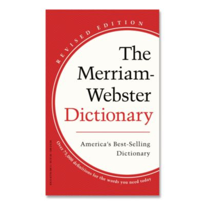 Merriam-Webster Dictionary, Revised Edition, Paperback, 960 Pages