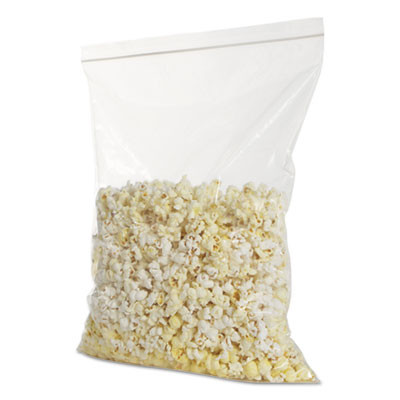 Zippit Resealable Bags, 4 Mil, 10" X 13", Clear, 500/Carton