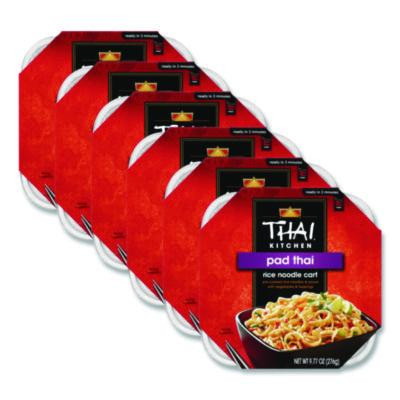 Thai Kitchen Pad Thai Rice Noodle Cart, 9.77 Oz Individually Wrapped, 6/Carton