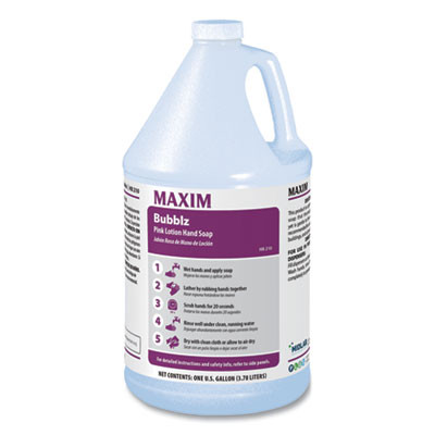 Bubblz Pink Lotion Hand Soap, Cherry Scent, 1 Gal, 4/Carton