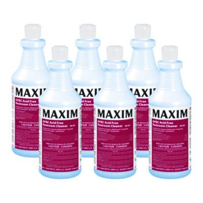 Afbc Acid-Free Restroom Cleaner, Safe-To-Ship, Fresh Scent, 32 Oz Bottle, 6/Carton