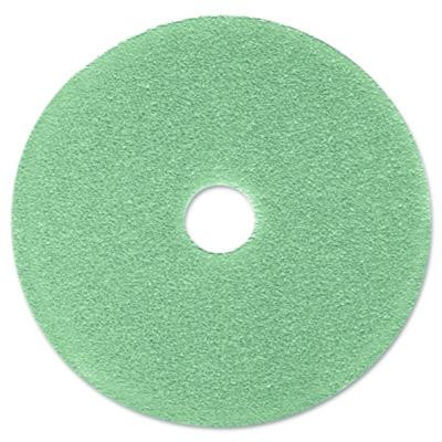Ultra High-Speed Floor Burnishing Pads 3100, 19" Diameter, Aqua, 5/Carton