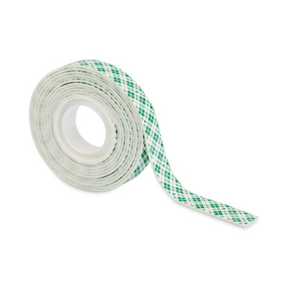Permanent High-Density Foam Mounting Tape, Double-Sided, Holds Up To 15 Lbs, 0.5" x 80", White