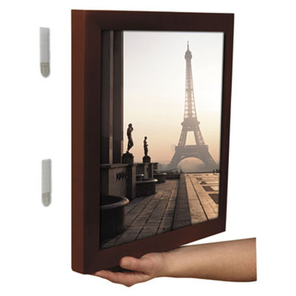 Picture Hanging Strips, Removable, Holds Up To 3 Lbs Per Pair, 0.75 X 2.75, White, 3 Pairs/Pack