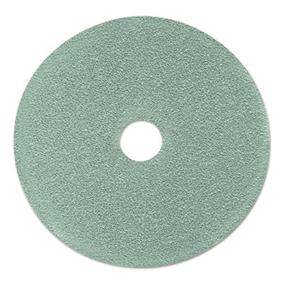 Ultra High-Speed Floor Burnishing Pads 3100, 24" Diameter, Aqua, 5/Carton